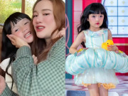 Nhã Phương khoe con gái "ngoan xinh yêu", bảo sao bầu lần 3 xuống sắc vẫn muốn sinh bé thứ 4 với Trường Giang