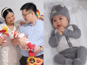 Giải trí - Con trai Ngọc Hân xem bố xuất hiện trên thời sự, chưa tròn tuổi đã được đoán kế nghiệp làm việc trong ngành ngoại giao