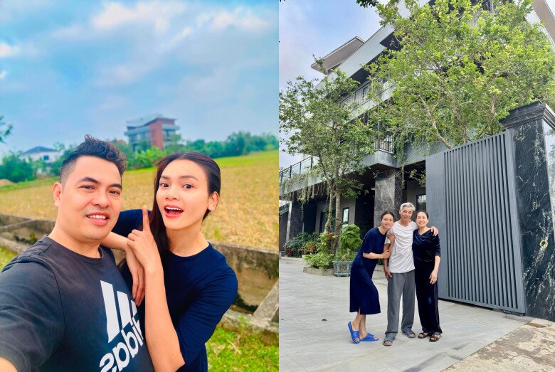 Cuối năm 2025, chồng Phạm Phương Thảo về Nghệ An thăm bố mẹ vợ.