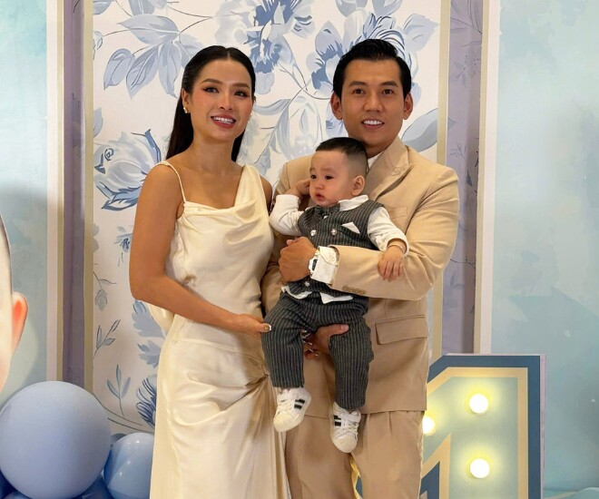 Phương Trinh Jolie - Lý Bình tổ chức tiệc thôi nôi cho con trai - Loka. Ảnh: Bestie