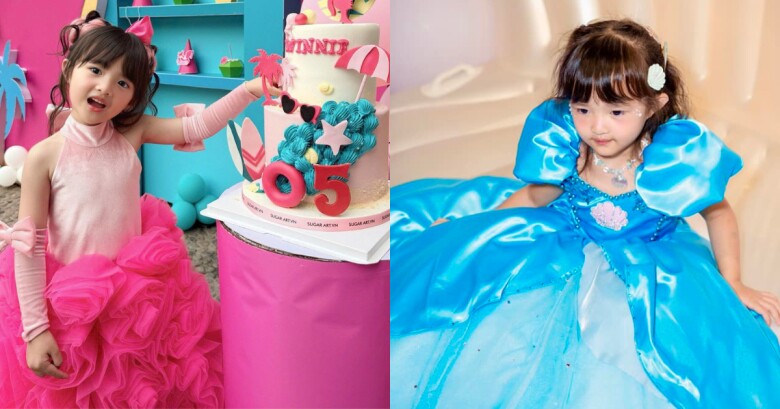 Winnie được bố mẹ chăm chút ngoại hình kỹ lưỡng.