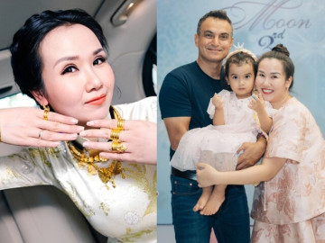 Võ Hạ Trâm kỷ niệm 7 năm cưới đại gia Ấn Độ, gọi ông xã là người chồng, người cha tuyệt vời