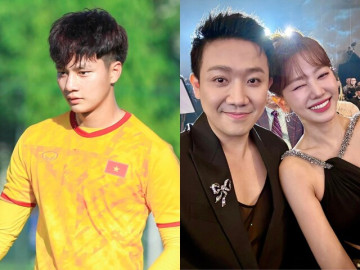 U23 Việt Nam chiến thắng đội tuyển Hàn Quốc: Thủ môn Cao Văn Bình thành người hùng, Trấn Thành "xin lỗi" Hari Won