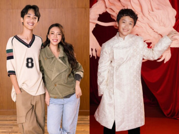 Con trai 13 tuổi cao 1m78, thạo 3 thứ tiếng của nghệ sĩ Thu Trang - Tiến Luật