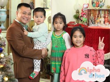 Đại tá là NSND mang học hàm Tiến sĩ nuôi 3 con cực khéo, không chọn trường quốc tế vẫn tốn học phí trăm triệu/năm