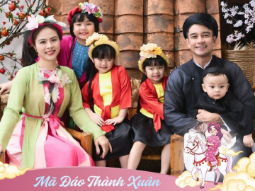 Vân Trang đón Tết năm tuổi, thấy đủ đầy khi có 4 con: "Tôi đã rất hạnh phúc rồi, nên không dự định sinh thêm"