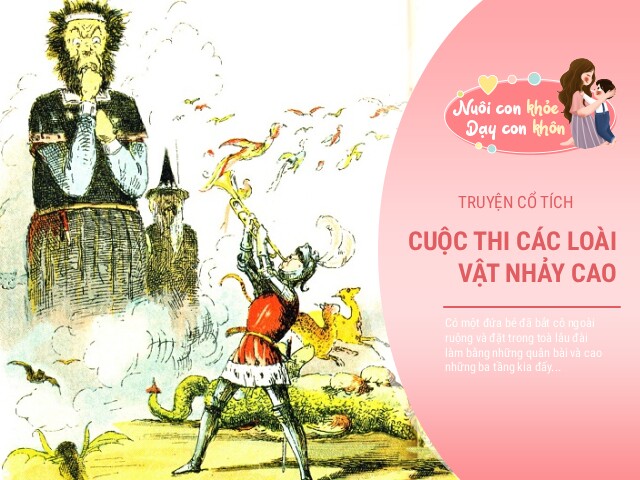 Truyện cổ tích: Cuộc thi tài của các hiệp sĩ nhảy cao