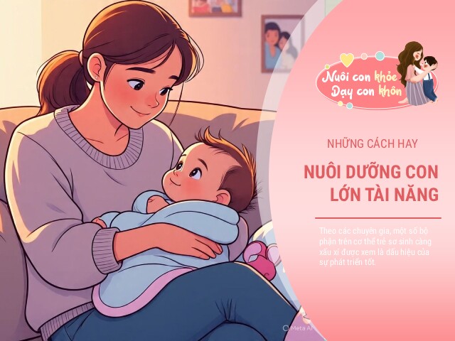Bác sĩ nhi khoa chỉ ra: 3 bộ phận ở trẻ sơ sinh càng xấu xí, chứng tỏ sức khỏe bên trong càng tốt