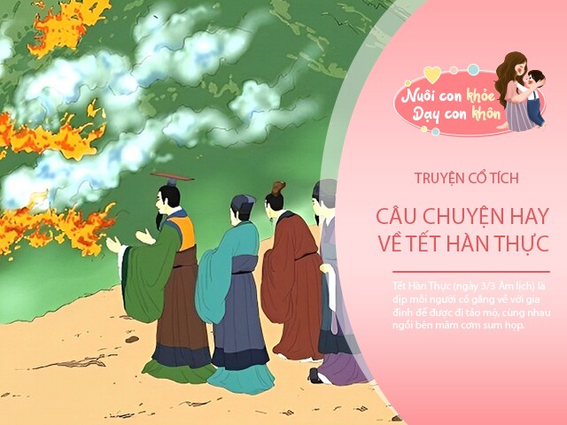 Truyện cổ tích: Sự tích Tết Hàn thực