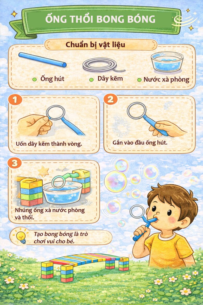 8 ý tưởng làm đồ chơi từ ống hút giúp bé chơi vui và sáng tạo hơn mỗi ngày - 8
