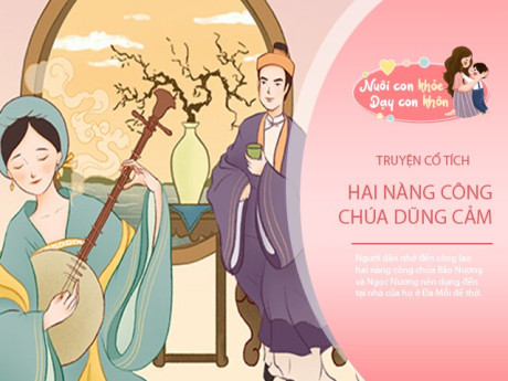 Truyện cổ tích: Hai nàng công chúa dũng cảm