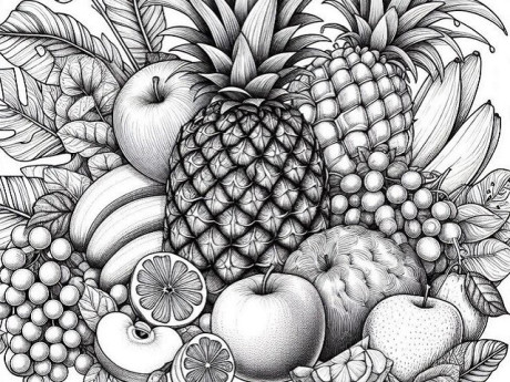 Tranh tô màu mâm ngũ quả ngày Tết, dạy bé làm quen với nét đẹp văn hóa Việt từ những điều gần gũi