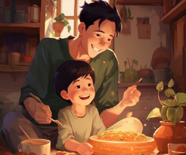 Hé lộ một quy tắc ngầm: Bố dành ra 10 phút mỗi ngày làm 3 điều này, mở đường để con cái thành công - 1