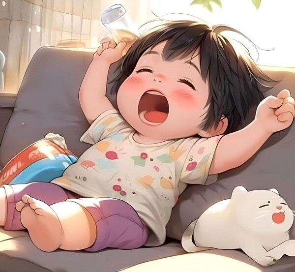 Ăn quá nhiều đồ ăn vặt không lành mạnh dễ gây chướng bụng, khó tiêu ở trẻ nhỏ.