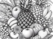 Nuôi con IQ EQ - Tranh tô màu mâm ngũ quả ngày Tết, dạy bé làm quen với nét đẹp văn hóa Việt từ những điều gần gũi