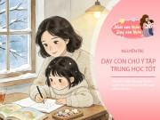 Nuôi con IQ EQ - Rèn tốt 5 thói quen này, sau kỳ nghỉ Tết con vẫn học giỏi, bố mẹ bớt lo điểm số