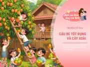 Truyện cổ tích: Cậu bé tốt bụng và sự tích cây xoài