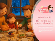 Nuôi con IQ EQ - Ăn ít lại nhưng đúng hơn: Cách phục hồi tiêu hóa cho trẻ sau Tết