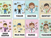 Nuôi con IQ EQ - Bộ Flash card tiếng Anh từ vựng Nghề nghiệp: Chiếc “chìa khóa nhỏ” mở ra thế giới cho trẻ trong tương lai