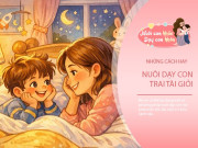 Nuôi con IQ EQ - Đừng dạy con trai theo bản năng nữa, 5 cách này tương lai con sẽ khác biệt hoàn toàn