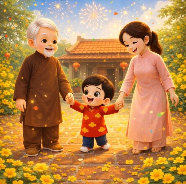 5 việc bố mẹ làm cùng con trước Tết, mang đến may mắn, phúc lành cho cả năm - 5