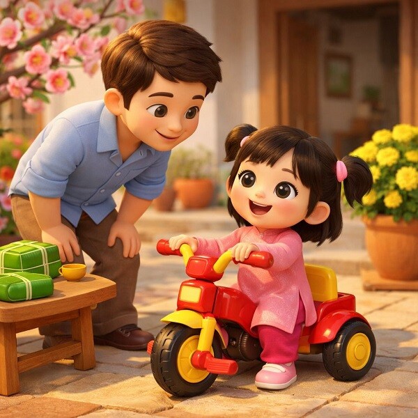 5 việc bố mẹ làm cùng con trước Tết, mang đến may mắn, phúc lành cho cả năm - 9