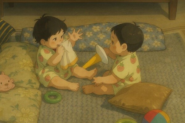 Trẻ bắt đầu thể hiện sự quan tâm mạnh mẽ đến môi trường xung quanh.