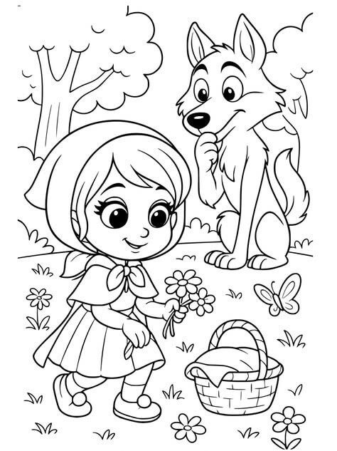 20 bức tranh tô màu những nàng công chúa truyện cổ tích, giúp bé chơi vui cả ngày không chán - 11