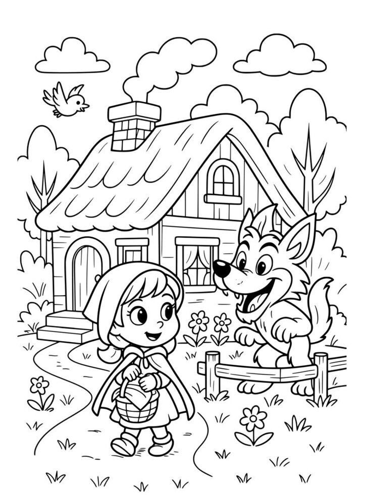 20 bức tranh tô màu những nàng công chúa truyện cổ tích, giúp bé chơi vui cả ngày không chán - 12