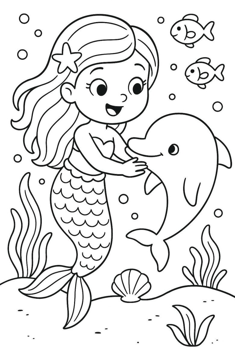 20 bức tranh tô màu những nàng công chúa truyện cổ tích, giúp bé chơi vui cả ngày không chán - 8