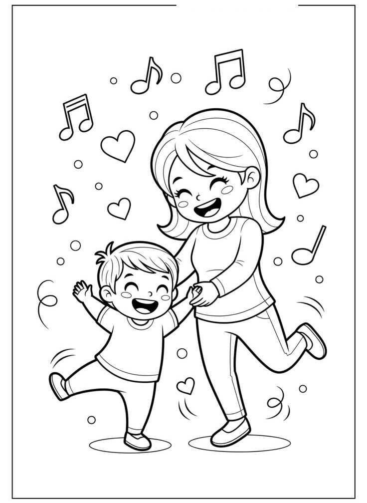 Tranh tô màu tặng mẹ, cô giáo ngày 8/3, món quà nhỏ chứa đựng tình yêu lớn của trẻ - 12