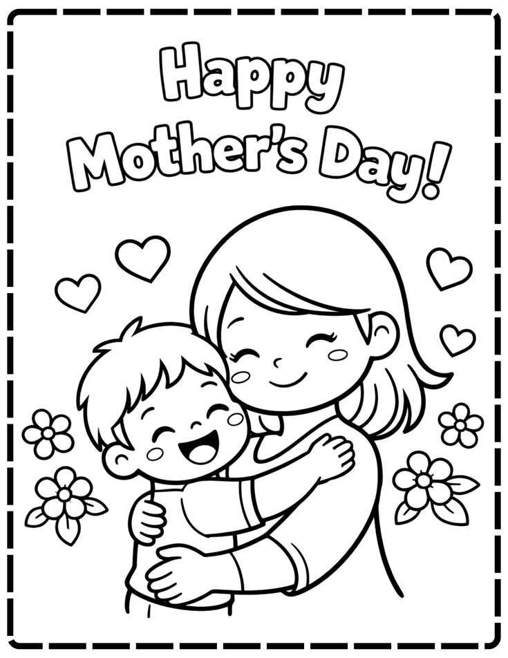 Tranh tô màu tặng mẹ, cô giáo ngày 8/3, món quà nhỏ chứa đựng tình yêu lớn của trẻ - 14