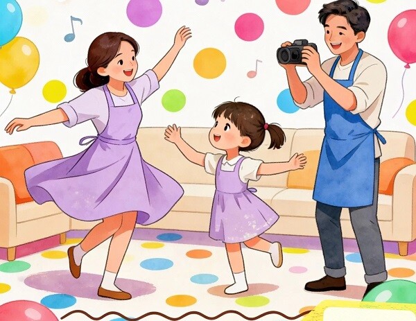 Khi được bố mẹ chăm sóc và gần gũi mỗi ngày, trẻ đã dần hình thành một sợi dây gắn kết tình cảm rất tự nhiên.