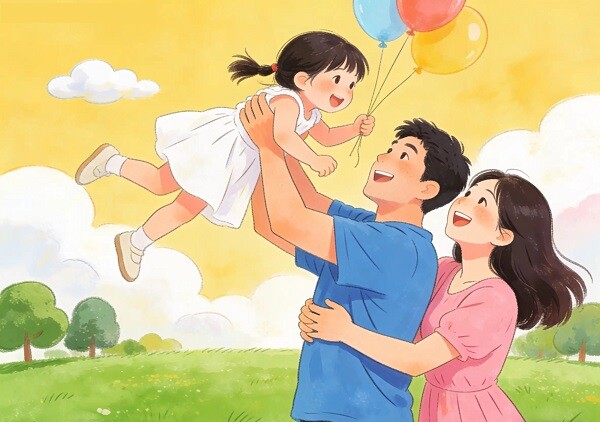 Bố mẹ và trẻ cùng nhau chia sẻ nhiều hơn về cuộc sống thường ngày.