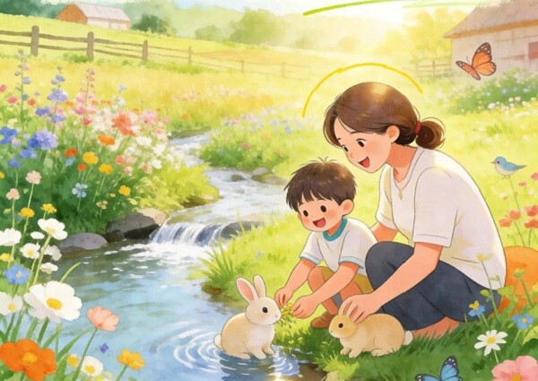 Không nói lời trách mắng, phàn nàn về nhau.