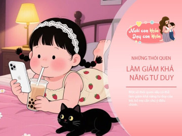 5 thói quen xấu "đánh cắp" trí thông minh, làm giảm khả năng tư duy của trẻ