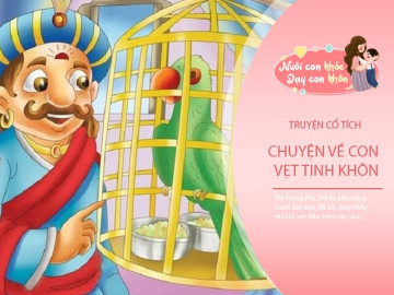 Truyện cổ tích: Con vẹt tinh khôn