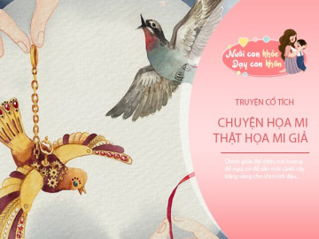 Truyện cổ tích: Họa mi thật và họa mi giả