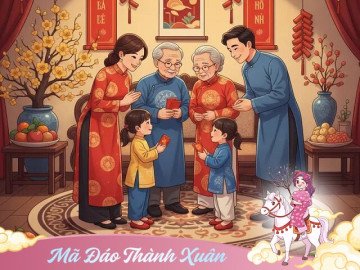 10 bài thơ ý nghĩa bé chúc Tết ông bà, bố mẹ, thầy cô, món quà tinh thần ấm áp đầu năm mới