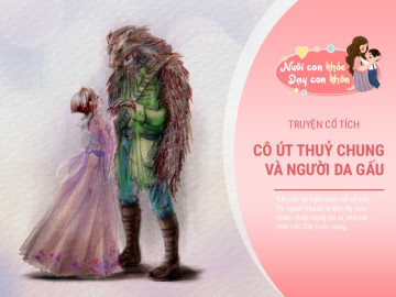 Truyện cổ tích: Cô Út chung thủy và người chồng da Gấu