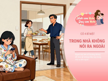 Gia đình là nơi để sẻ chia, nhưng có 4 điều bố mẹ khôn ngoan tuyệt đối không nói ra