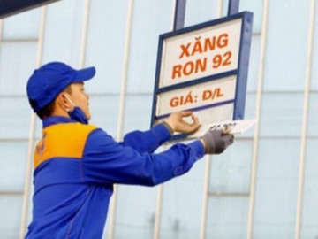 Chỉ được điều chỉnh giá xăng dầu khi tăng trên 15%
