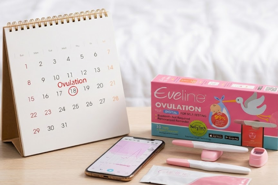 Ghi chép ngày rụng trứng thủ công tốn nhiều thời gian và công sức