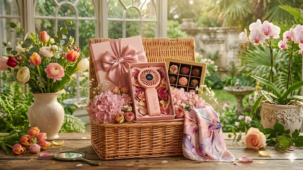 Chọn quạt cầm tay làm quà mùng 8/3