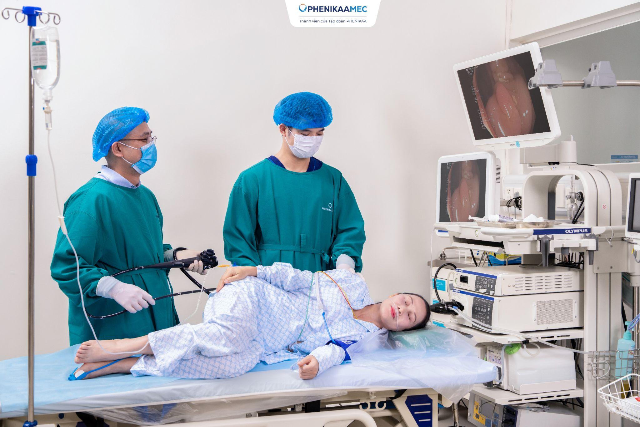 Hệ thống máy nội soi hiện đại, cho kết quả chính xác, nhanh chóng