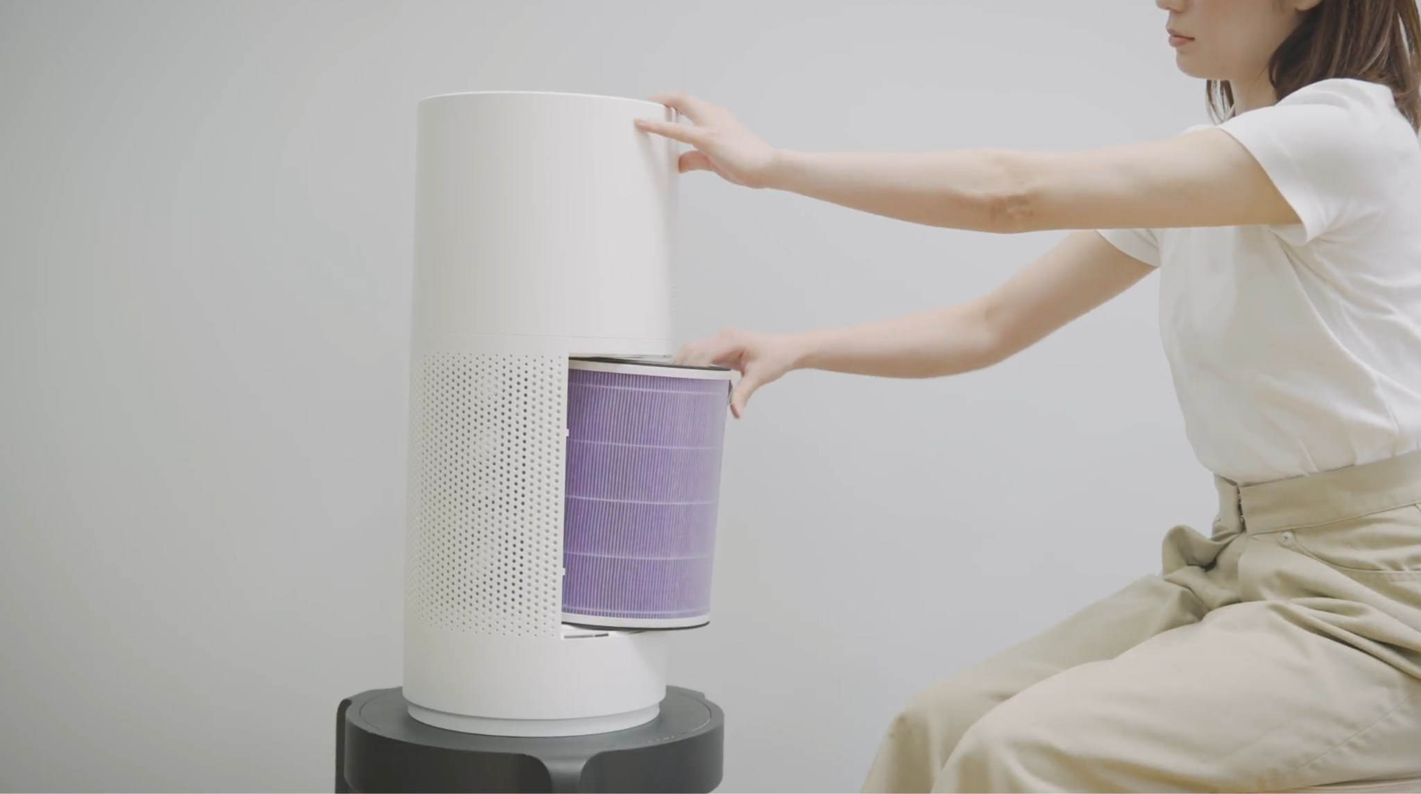 Bộ lọc HEPA 4 trong 1 kết hợp công nghệ UVC lọc bụi và diệt khuẩn mạnh mẽ