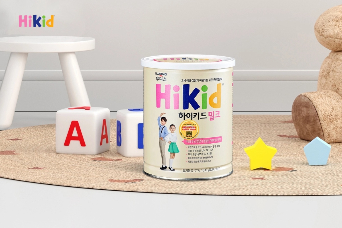 Sữa Hikid phù hợp với nhu cầu dinh dưỡng và sở thích của trẻ
