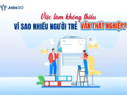 Việc làm không thiếu, vì sao nhiều người trẻ vẫn thất nghiệp?