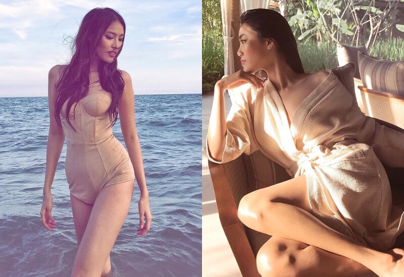 Xuất thân trong gia đình có truyền thống hiếu học lâu đời, ít ai ngờ rằng, trong tương lai cô gái này lại trở thành một trong những mỹ nhân đình đám của làng giải trí Việt.