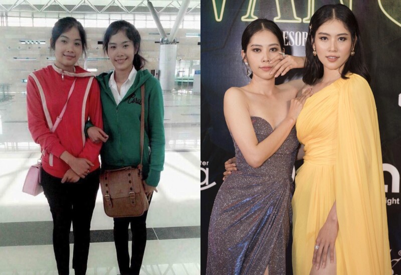 Sinh ra trong gia đình không trọn vẹn, tuổi thơ của cặp chị em trải qua không ít khó khăn. 